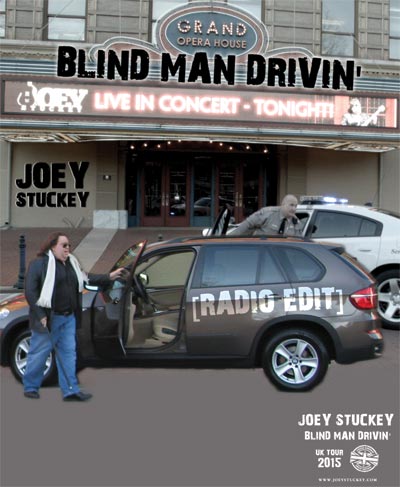 "Blind Man Drivin'" UK Tour Poster