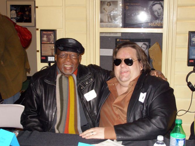 Music-from-Macon-book-signing-Joey-with-HampSwain