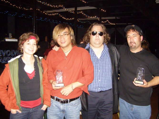 Joey-with-The-Adopted-at-the-2007-EATV-Awards