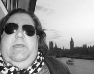 Joey on London Eye 