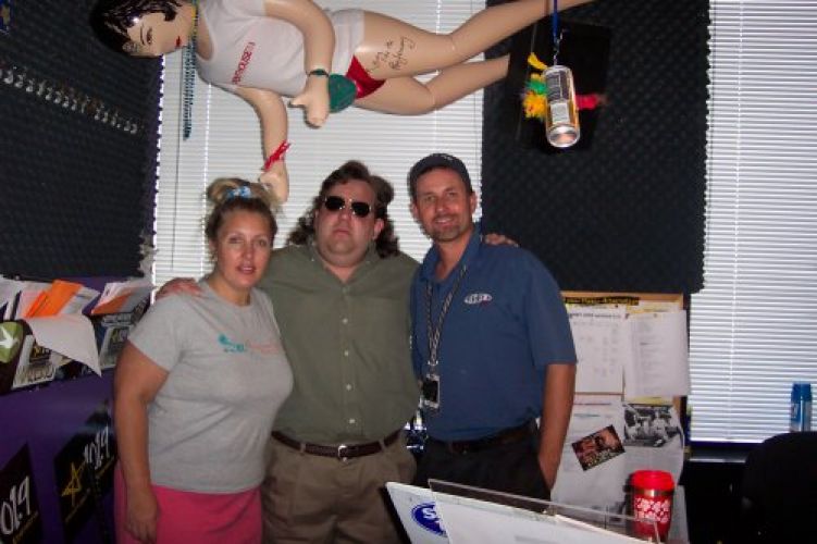 Joey at Honolulu Radio Station 